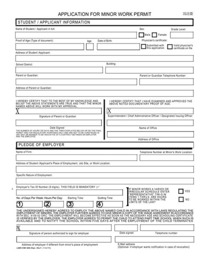 Do Ohio work permits expire?
