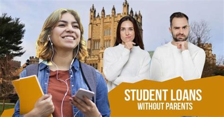 Do parents have to co sign for student loans?