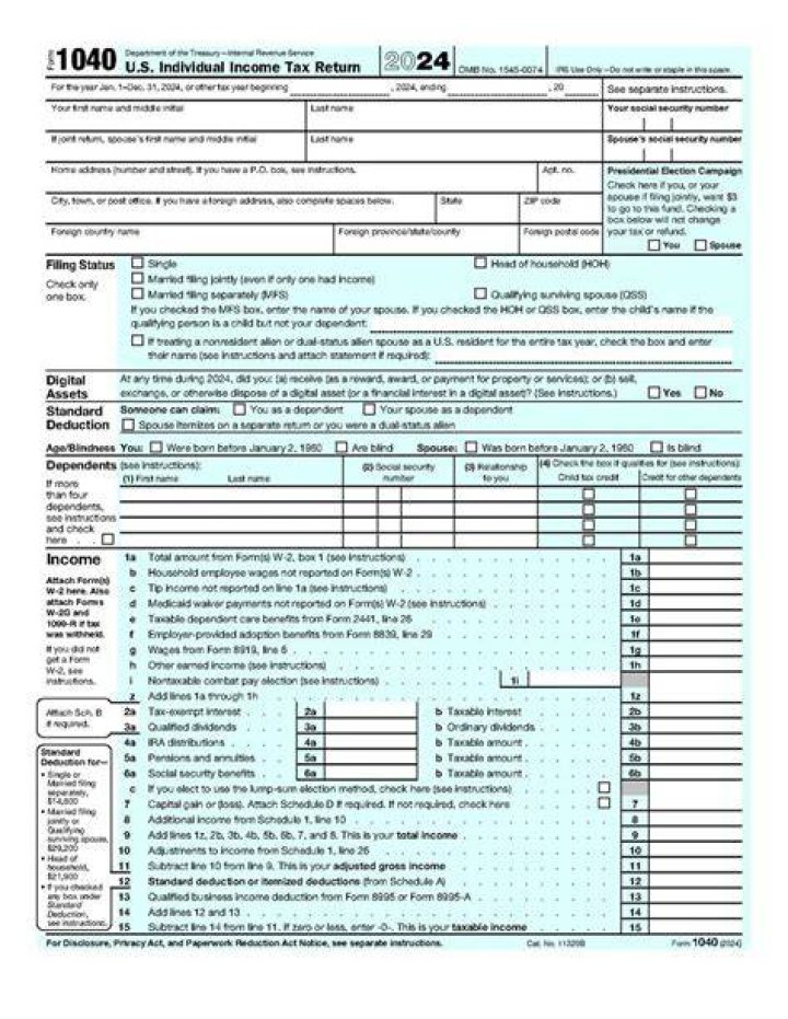 Do partners file 1040?