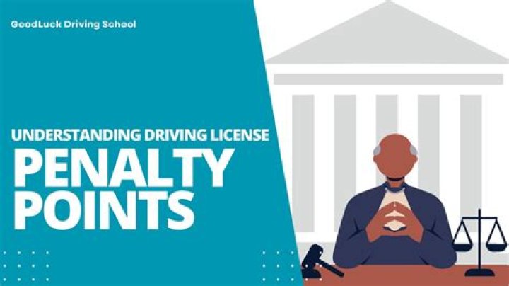 Do penalty points show on your licence?