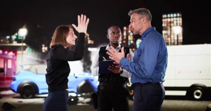 Do police determine fault in an accident?