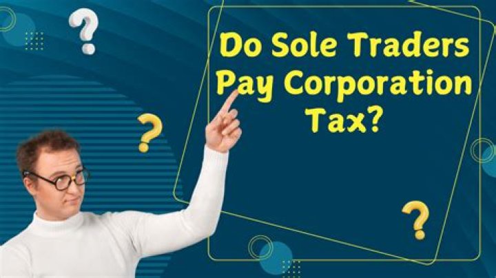 Do sole traders pay personal income tax?