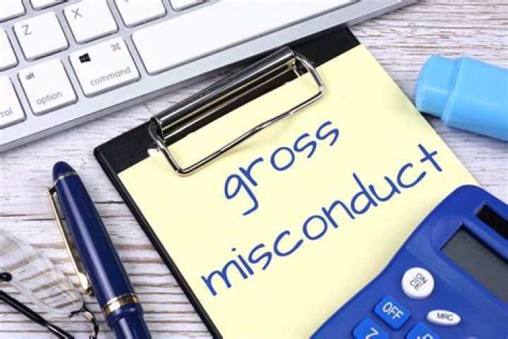 Do you always get sacked for gross misconduct?