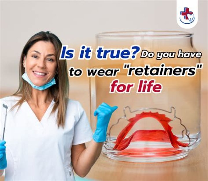 Do you have to wear a retainer for the rest of your life?