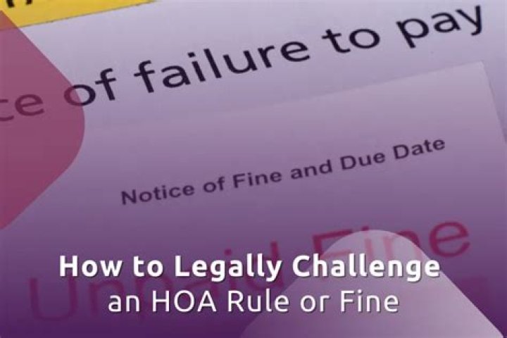 Do you legally have to follow HOA rules?