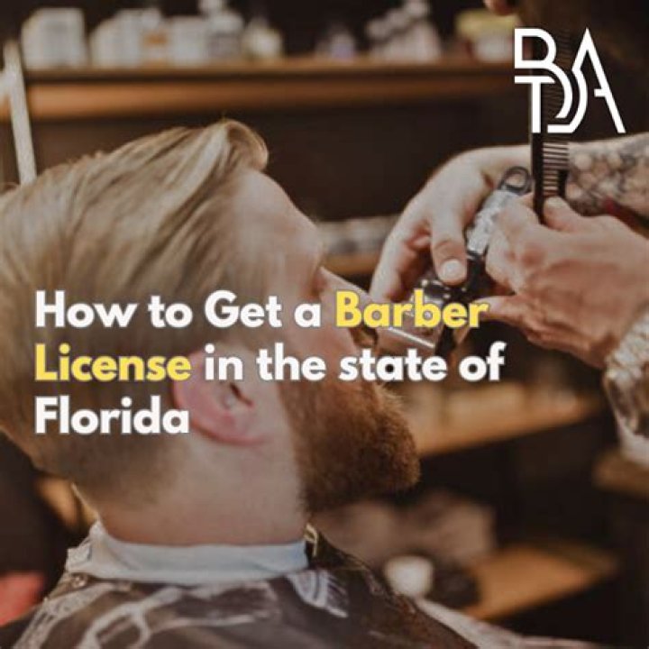Do you need a highschool diploma to get a barber license in Florida?