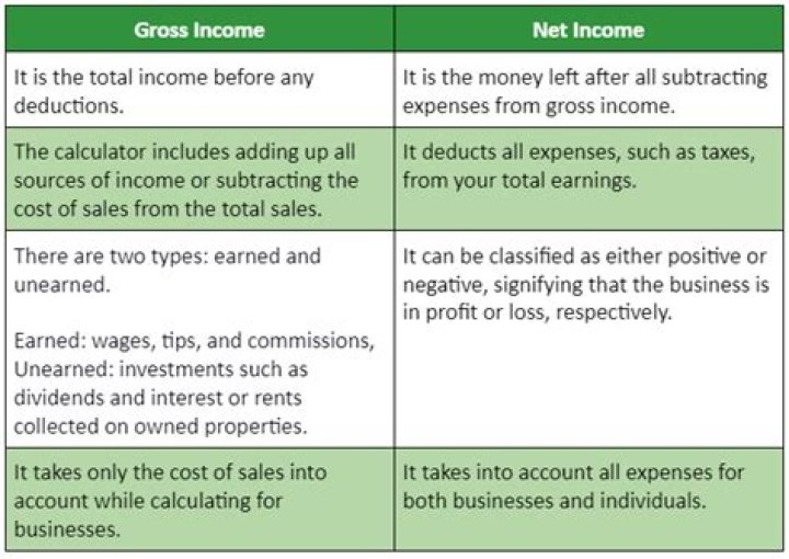 Do you report gross or net income on taxes?