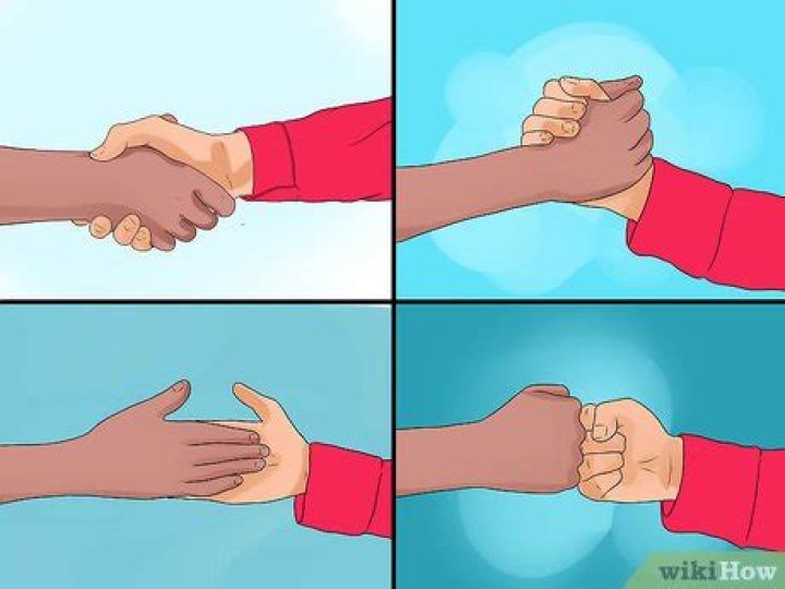 Do you shake hands before or after an interview?