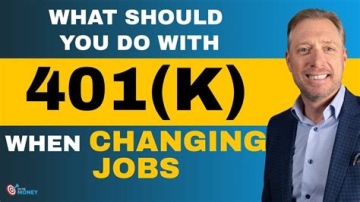 Does a 401k change if you switch jobs?