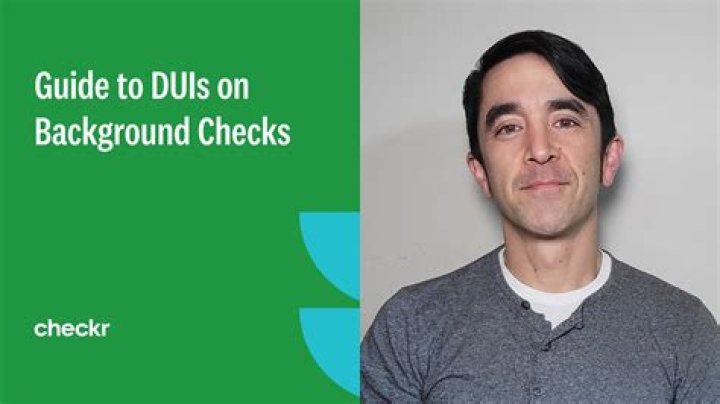 Does a DUI show up on a background check in PA?