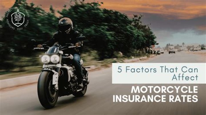 Does age affect motorcycle insurance?