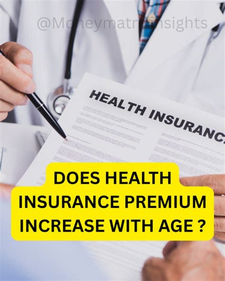 Does car insurance premium increase with age?