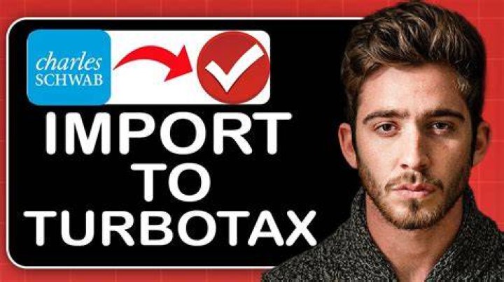 Does Charles Schwab connect to TurboTax?