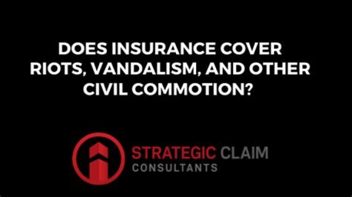 Does homeowners insurance cover riots and vandalism?
