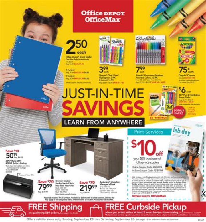 Does Office Depot pay weekly?