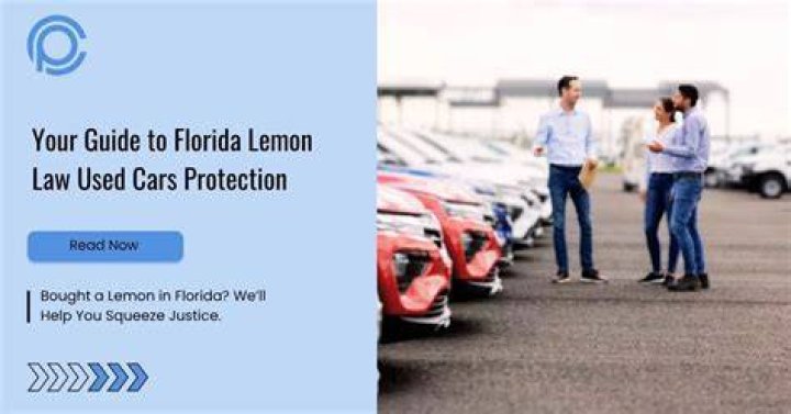 Does the lemon law apply to used cars in Florida?