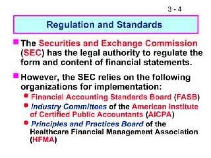 Does the SEC regulate FASB?