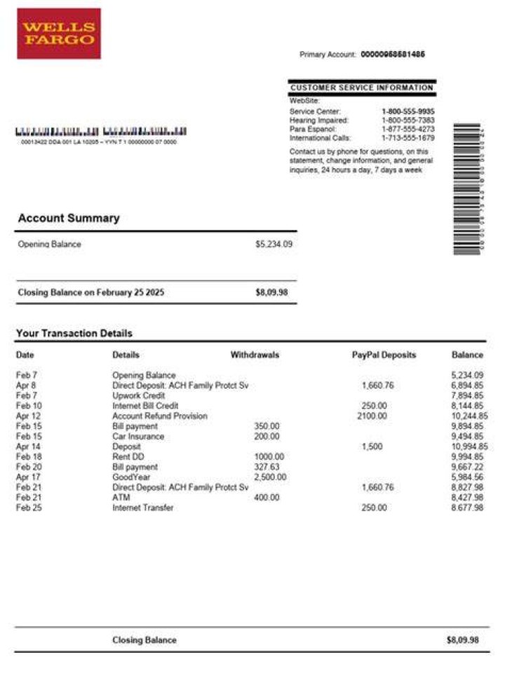Does Wells Fargo use first clearing?