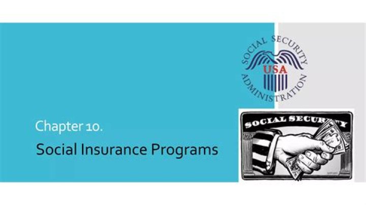How are social insurance programs funded?
