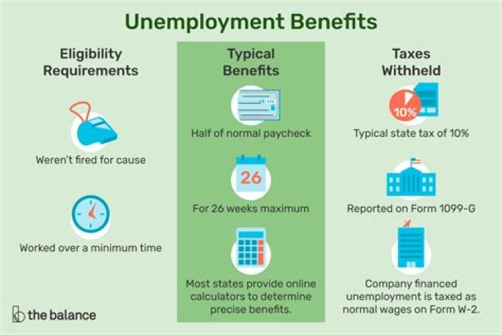How are unemployment benefits usually taxed in the US?