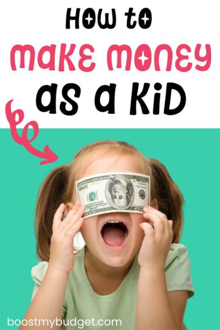 How can a 9 year old make money from home?