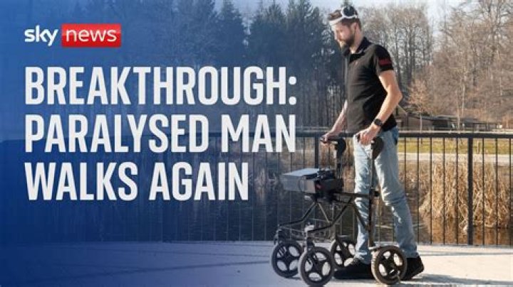 How can a paralyzed person walk again?