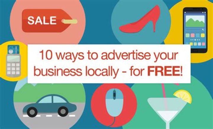 How can I advertise my business for free locally?