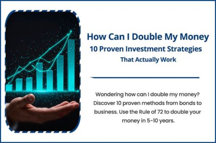 How can I double my money in stock market?