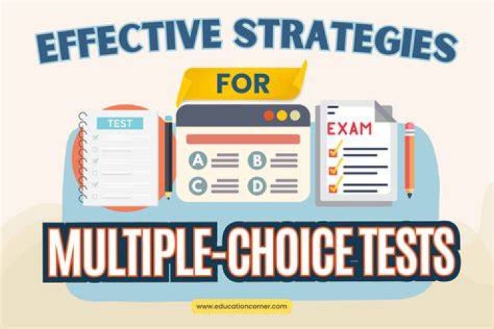 How can I get better at taking multiple choice tests?