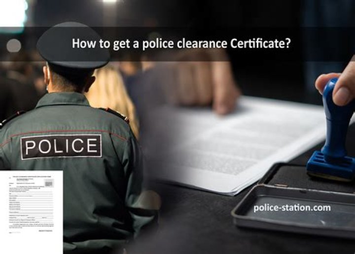 How can I get police clearance certificate from local police station?