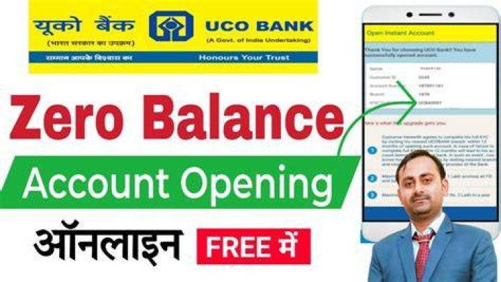 How can I open zero balance account?