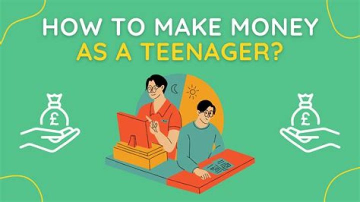 How can teenage kids make money?