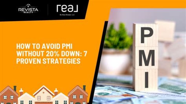 How can you avoid PMI without 20 down?