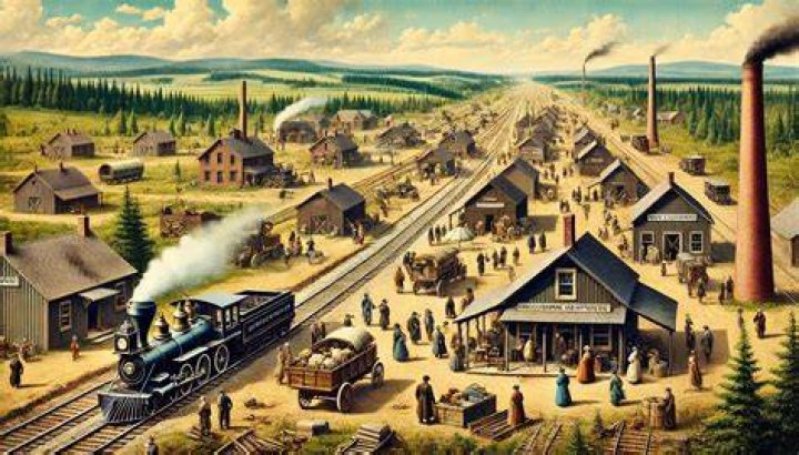 How did railroads impact travel?