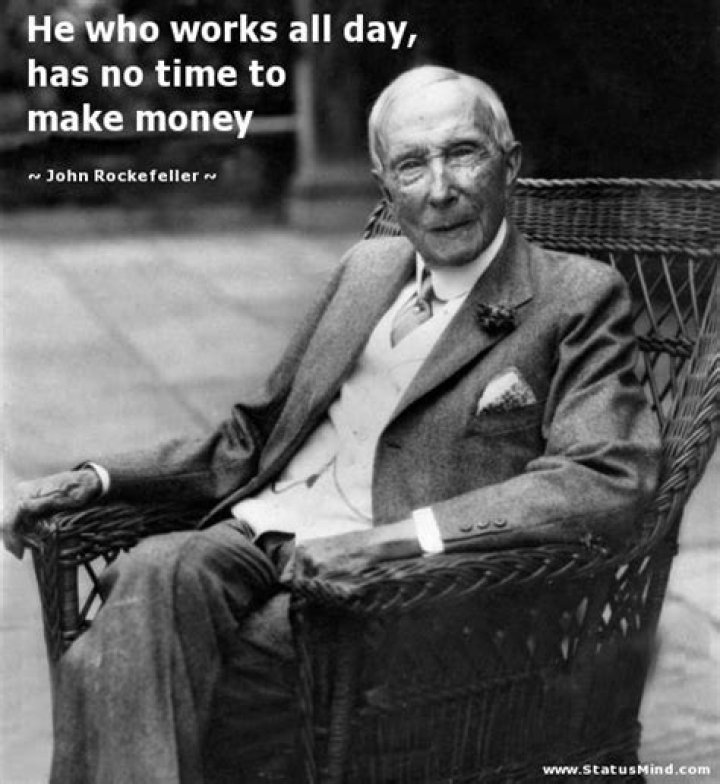 How did Rockefeller spend his money?