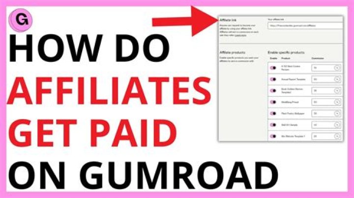 How do affiliates get paid?