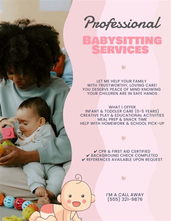 How do I advertise my babysitting services?