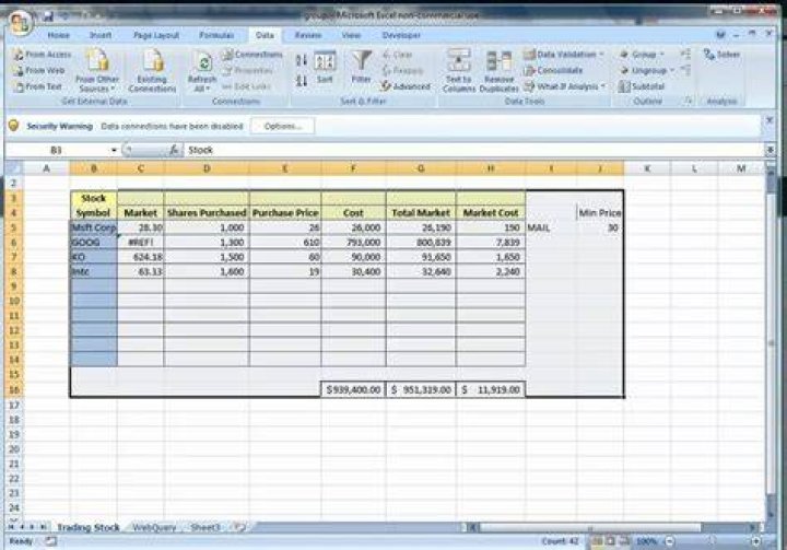 How do I create an automated Excel spreadsheet?