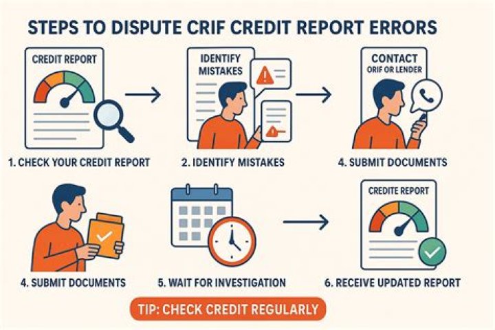 How do I dispute what I think are errors on a credit report?