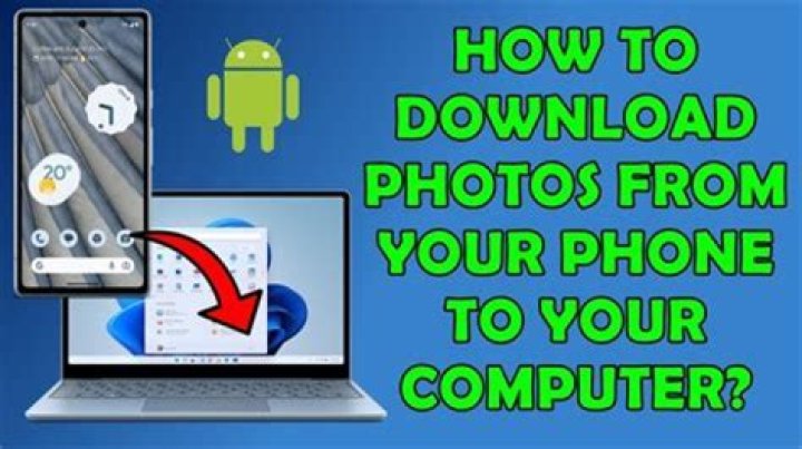 How do I download pictures from my Verizon phone to my computer?