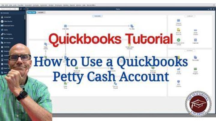 How do I enter a cash account in QuickBooks?