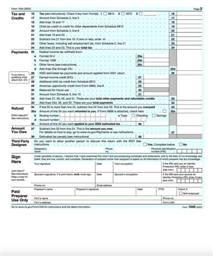 How do I fill out a 1040EZ?