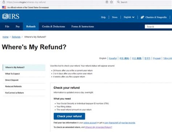 How do I find out if my IRS refund will be offset?