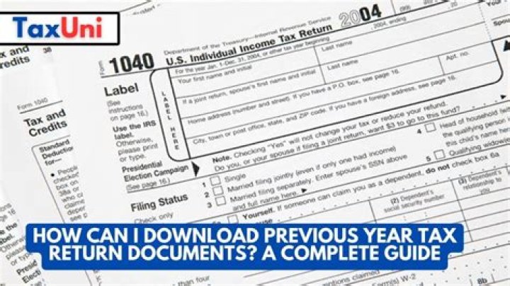 How do I get my tax returns from previous years?