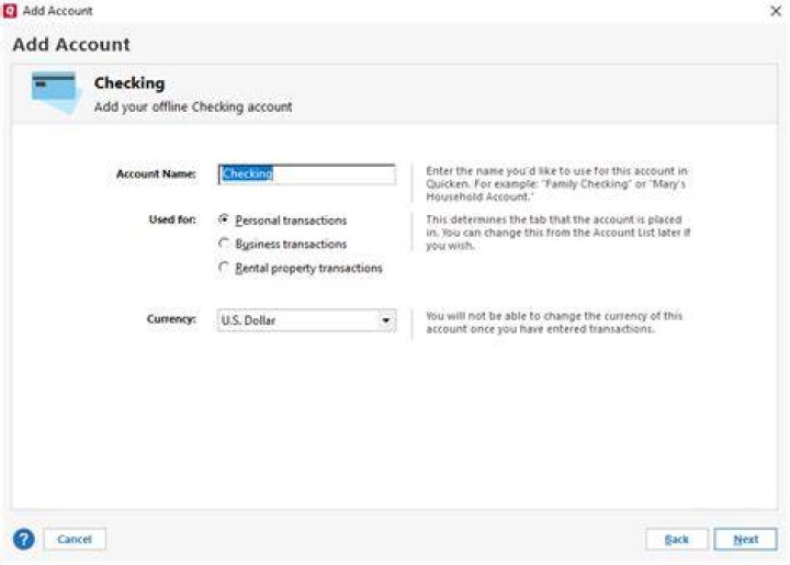 How do I hide inactive accounts in Quicken?