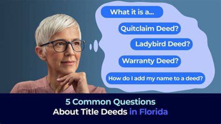 How do I hold my property title in Florida?