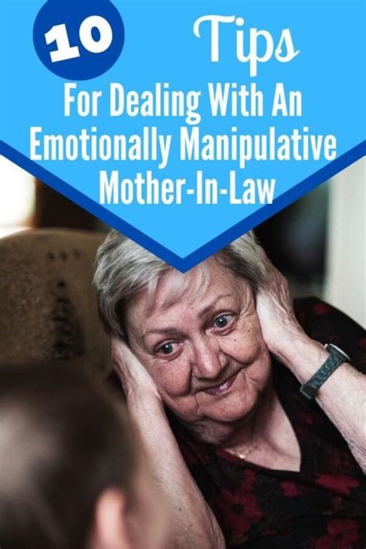 How do I know if my mother-in-law is manipulative?