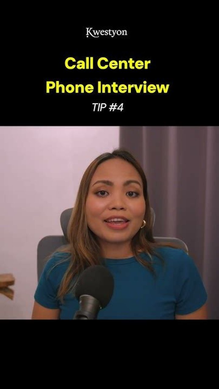 How do I pass a call center phone interview?