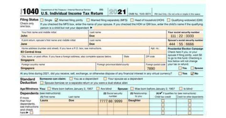 How do I report foreign tax paid on 1040?