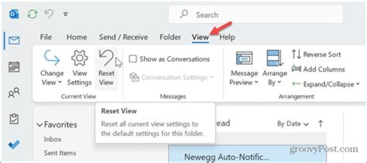 How do I reset my job search?